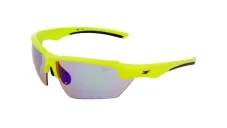 Sportovní brýle 3F Version 1706 - zelenožlutá, šedé zabarvení (CAT 1), modrý odlesk