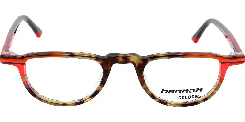 Brýle na čtení HANNAH Colores 6927 C2 - červená/hnědá