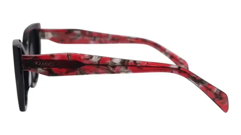 Dámské sluneční brýle EXCCES Polarized EX729AC C02 - černá/červená