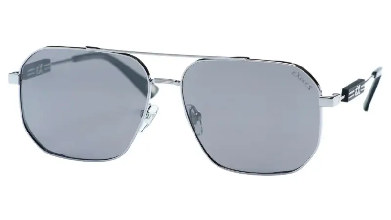 Pánské sluneční brýle EXCCES Polarized EX672-C02 - stříbrná
