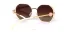 Dámská sluneční brýle EXCCES polarized EX662 C03 - zlatá/krémová