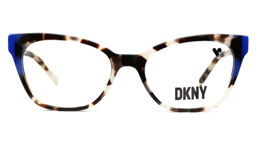 Dámská brýlová obruba DKNY DK5058 275 - hnědá/čirá/modrá