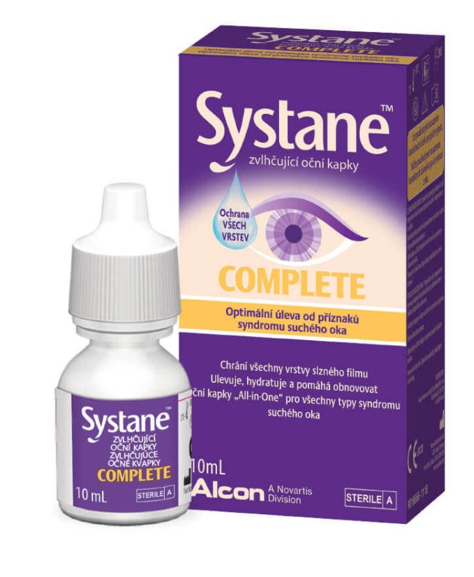 Zvlhčující oční kapky SYSTANE Complete