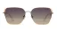 Dámské sluneční brýle EXCCES Polarized EX660 c04 - zlatá/bílá/béžová
