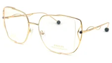 Luxusní zlacená dámská brýlová obruba EMILIA BY ENNI MARCO 23KT IV67-019 col.01 - zlatá Luxusní zlacená dámská brýlová obruba EMILIA BY ENNI MARCO 23KT IV67-019 col.01 - zlatá