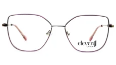 Dámská brýlová obruba Eleven EL-1863-C5 - fialová/kovová