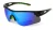 Unisex sportovní brýle HANNAH 6856 Col. 3 - černá/zelená
