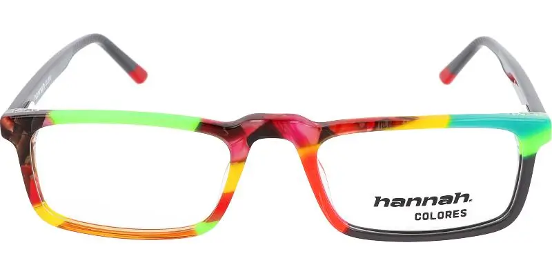 Brýle na čtení HANNAH Colores 6937 C1 - zelená/červená/žlutá/šedá