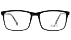 Pánská brýle Basic BA-5204 C3 - černá/čirá