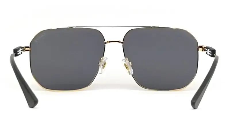 Pánské sluneční brýle EXCCES Polarized EX672-C03 - zlatá/černá