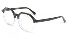 Retro brýlová obruba Sueey x Masada GG09056 01D-BLK acetát