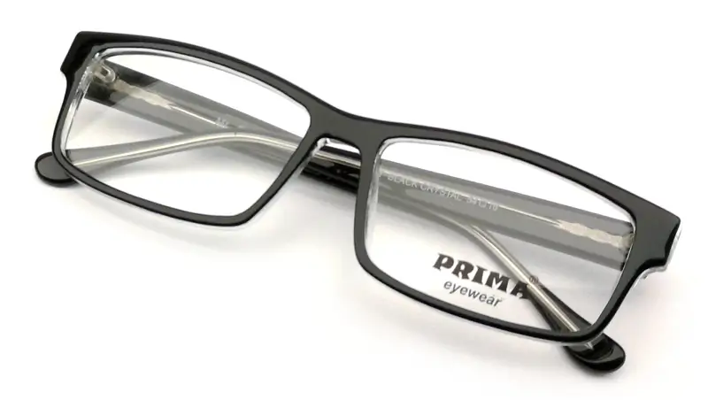 Unisex brýle PRIMA BART - black/crystal