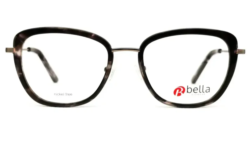Dámská brýlová obruba Bella BE-8175-C2 - černá/šedá