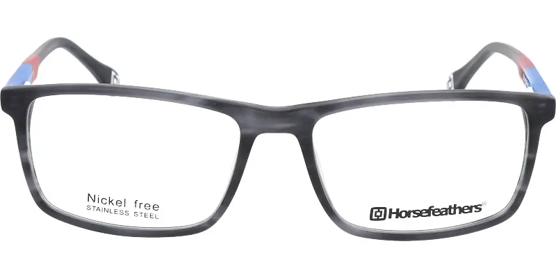 Pánská brýlová obruba HORSEFEATHERS 3790 c4 - šedá/modrá/červená