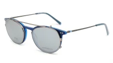 Unisex brýle se slunečním klipem (2v1) HUMPHREY´S 581066 74 - modrá