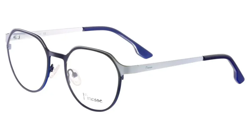 Dámská brýlová obruba Finesse FI048 Col. 04 - modrá/bílá