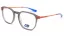 Pánská brýlová obruba Luca Martelli Sport Collection LMS 044 c4 - šedá, oranžová, modrá