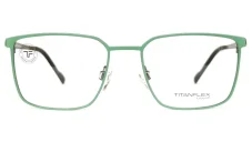 Brýlová obruba TITANFLEX 820950 40 - zelená/kovová/šedá
