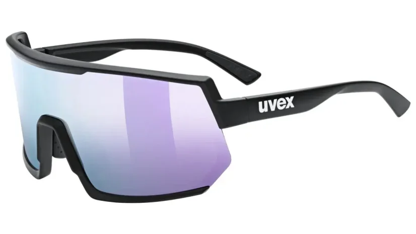 Sportovní brýle UVEX SPORTSTYLE 235 - BLACK MATT/MIR. LAVENDER (S5330032016)