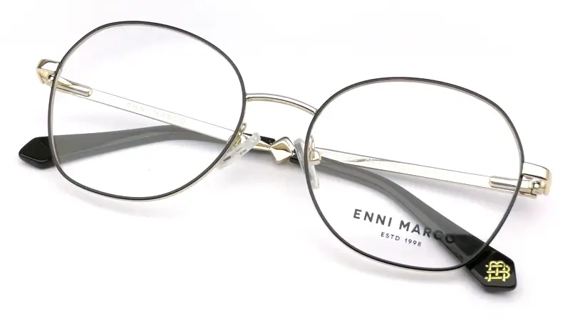 Dámská brýlová obruba ENNI MARCO IV02-800 col.17 - černá/kovová