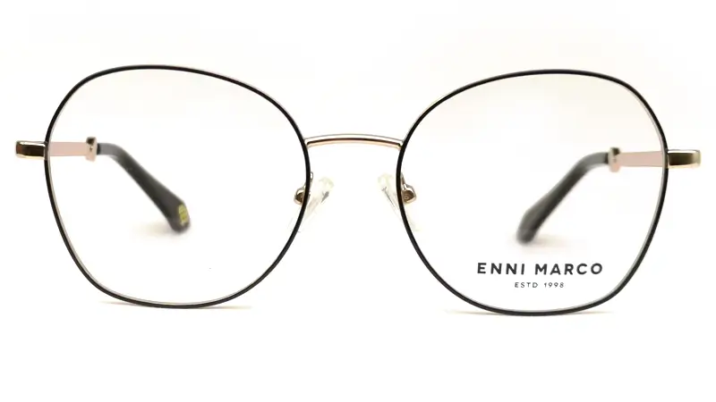 Dámská brýlová obruba ENNI MARCO IV02-800 col.17 - černá/kovová