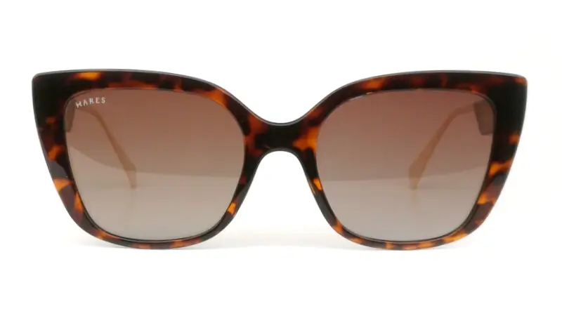 Dámská sluneční brýle s polarizačním filtrem HARES HA5852 C2 - hnědá/zlatá