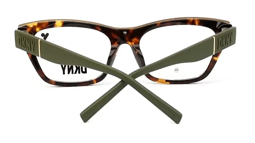 Dámská brýlová obruba DKNY DK5063 281 - hnědá (havana)/zelená (khaki)