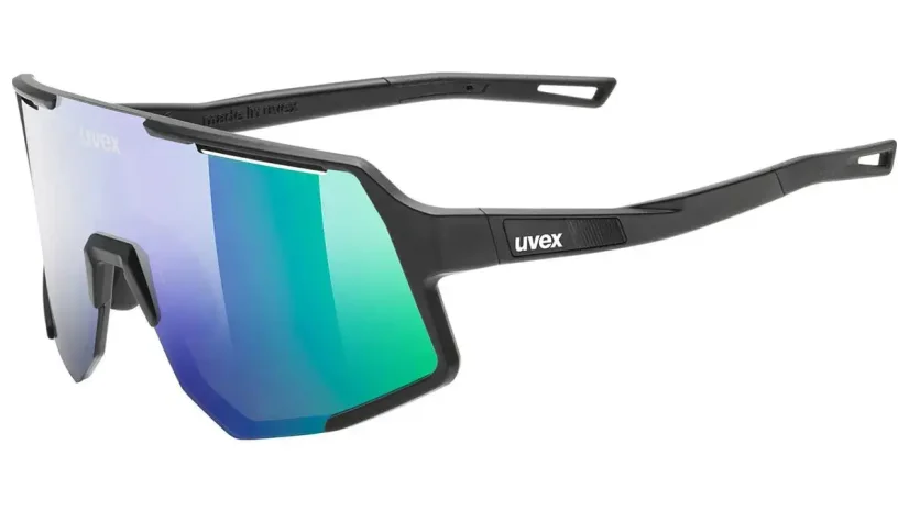 Sportovní brýle UVEX SEQUENZE BLACK MATT / MIR.GREEN (S5340062217)