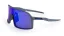 Sportovní štítové sluneční brýle s polarizací 3F Zephyr 1956 - šedá, modrý odlesk