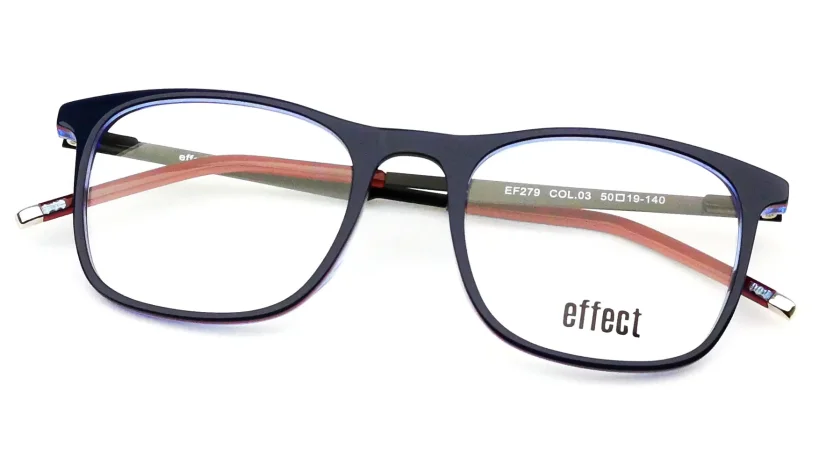 Dioptrické brýle Effect EF 279 Col. 03 - tmavě modrá/vínová/černá