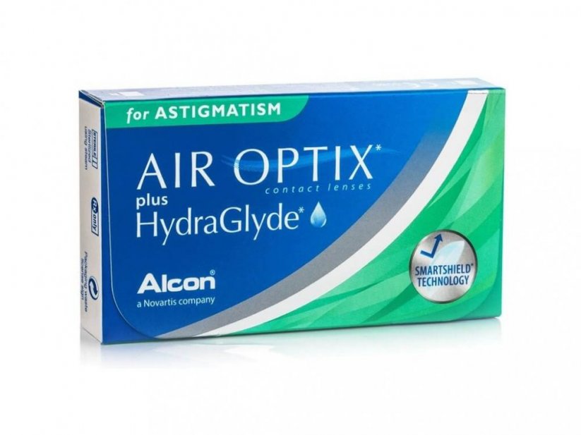 AIR OPTIX™ plus HydraGlyde™ for Astigmatism - Velikost balení: 3 ks
