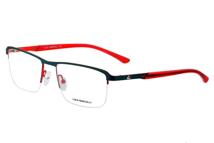Pánská brýlová obruba Luca Martelli Sport Collection LMS 025 c5 černá-červená