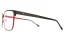 Pánská titanová brýlová obruba TITANFLEX 820943 35 - šedá/vínová