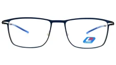 Pánská brýlová obruba Luca Martelli Sport LMS075 Col. 03 - tmavě modrá/kovová/modrá