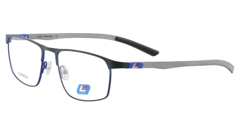 Pánská brýlová obruba Luca Martelli Sport collection LMS073 Col. 04 - tmavě modrá/modrá/šedá