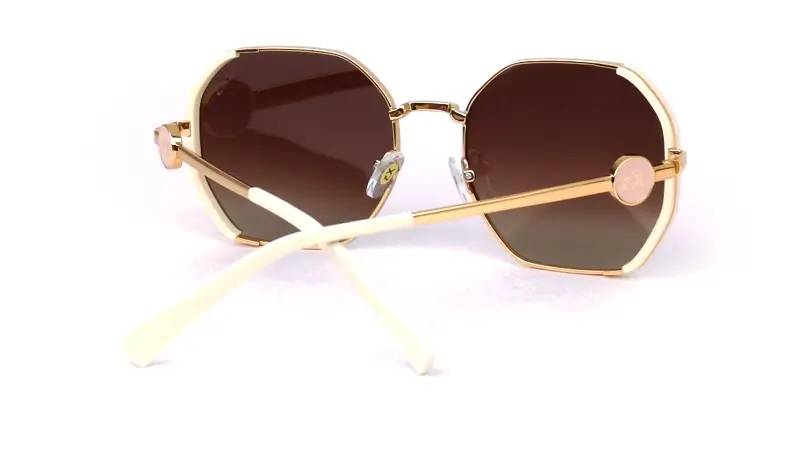 Dámská sluneční brýle EXCCES polarized EX662 C03 - zlatá/krémová