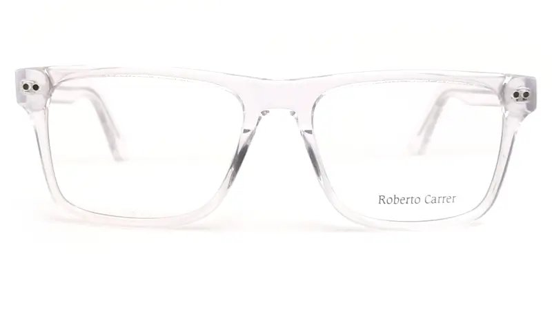 Unisex brýle se slunečním klipem 2v1 Roberto Carrer RC 1083 c1 - čirá
