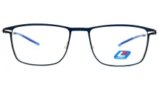Pánská brýlová obruba Luca Martelli Sport LMS075 Col. 03 - tmavě modrá/kovová/modrá Pánská brýlová obruba Luca Martelli Sport LMS075 Col. 03 - tmavě modrá/kovová/modrá