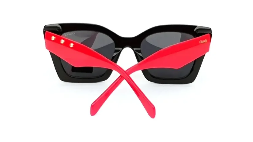Dámské sluneční brýle EXCCES Polarized EX727AC C04 - černá/červená