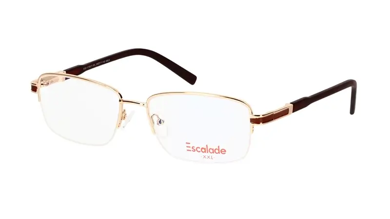 Pánská brýlová obruba Escalade ESC-17057 XXL gold - hnědá/zlatá