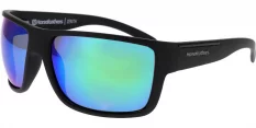 Pánská sluneční sportovní brýle HORSEFEATHERS 399087 c2 zeleno-modrý odlesk