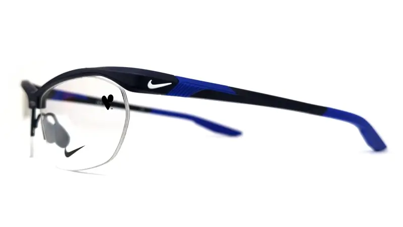 Pánská sportovní brýlová obruba NIKE NI7401 410 - tmavě modrá/modrá