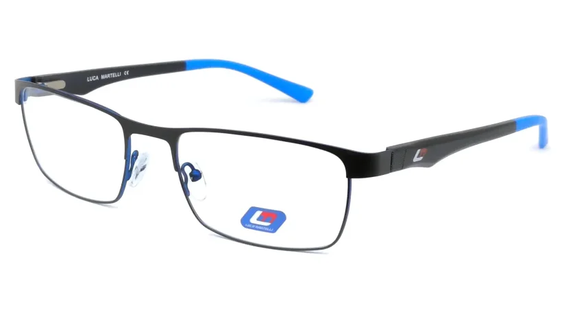Pánská brýlová obruba Luca Martelli Sport collection LMS 049 C1 - modrá/černá