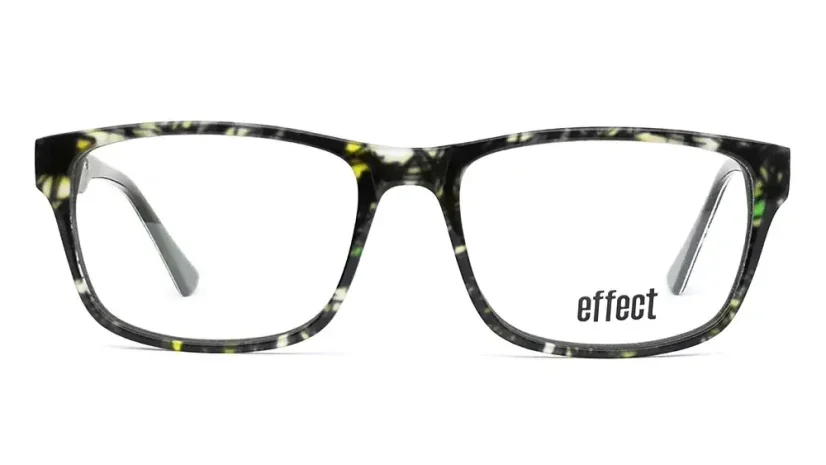 Brýlová obruba Effect EF123 Col. 02 - černá/bílá/žlutá/zelená
