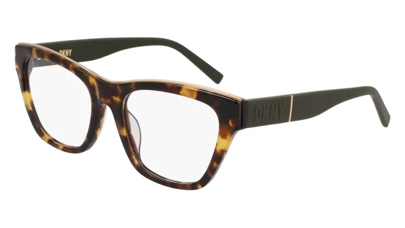 Dámská brýlová obruba DKNY DK5063 281 - hnědá (havana)/zelená (khaki)