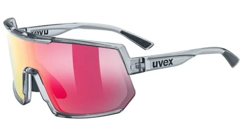 Sportovní brýle UVEX SPORTSTYLE 235 - SMOKE TRANS./MIR.RED (S5330039116)