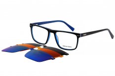 Pánská brýlová obruba Roberto Carrer RC 1082 c3 černá/modrá