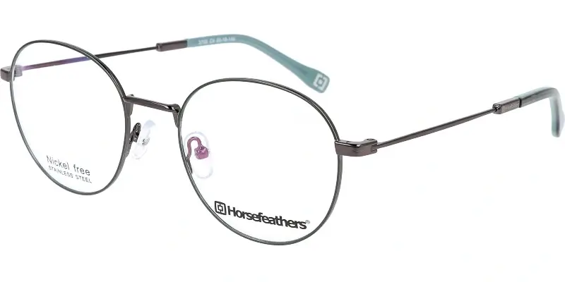 Brýlová obruba HORSEFEATHERS 3792 004 kov-šedá