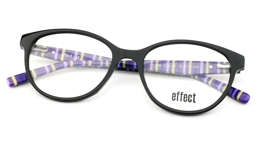 Dámská brýlová obruba Effect EF 299 c1 - černá/tmavomodrá