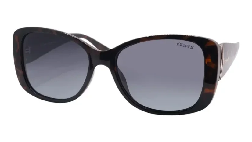 Dámské sluneční brýle EXCCES Polarized EX699-C06 - hnědá želvovina